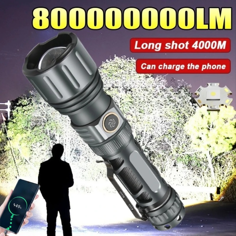 Super Bright Flashlight Portab - Outdoor Camping Lights recension och pris