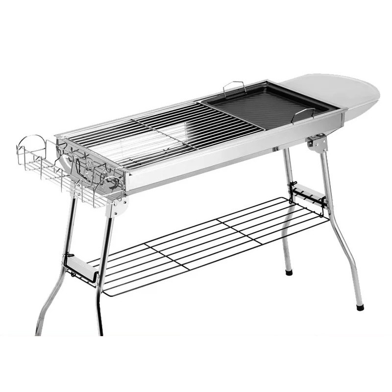 Large Folding Charcoal Barbecu - Outdoor Camping Equipment recension och pris
