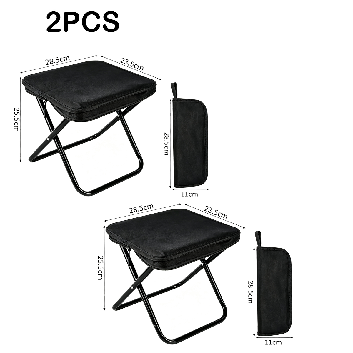 [Portable Folding Chair] Light - Outdoor Camping Table And Chairs recension och pris