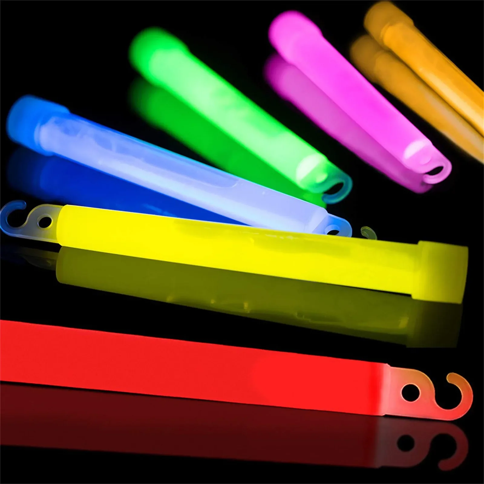 Glow Sticks with Hook 4/6 inch - Glow Sticks Survival recension och pris