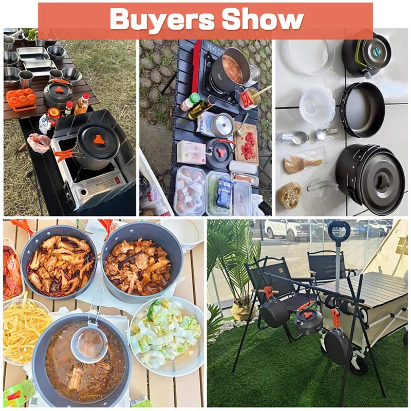Camping Cooking set Camping Co - Outdoor Camping Dining Set recension och pris