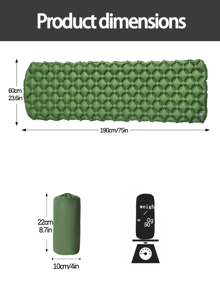 Camping Inflatable Mattress in - Outdoor Camping Inflatable Tent recension och pris