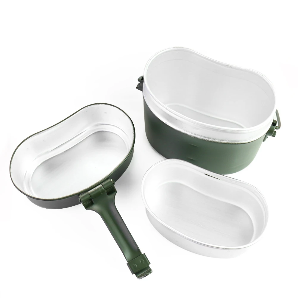 Portable Alloy Pot and Bowl Lu - Outdoor Camping Kitchen Set recension och pris